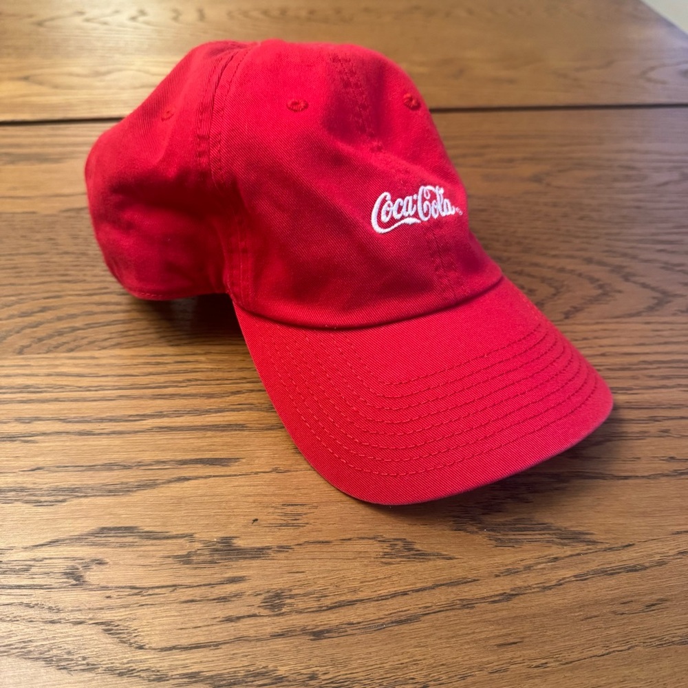 Coca-Cola Red Cap with‎ White Tag Urban Outfitters New